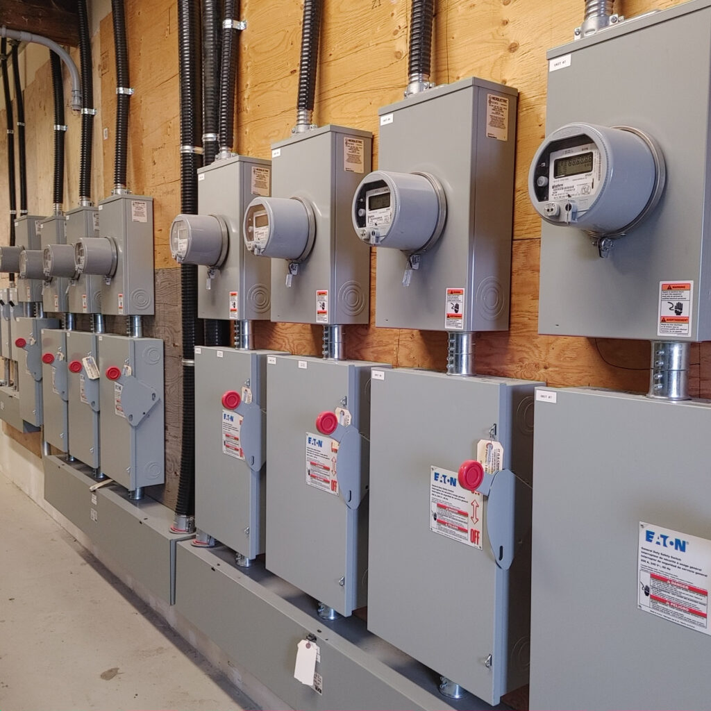 Electrical panel installation - Evans Electric